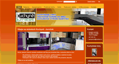 Desktop Screenshot of kuchyne-jurnicek.cz